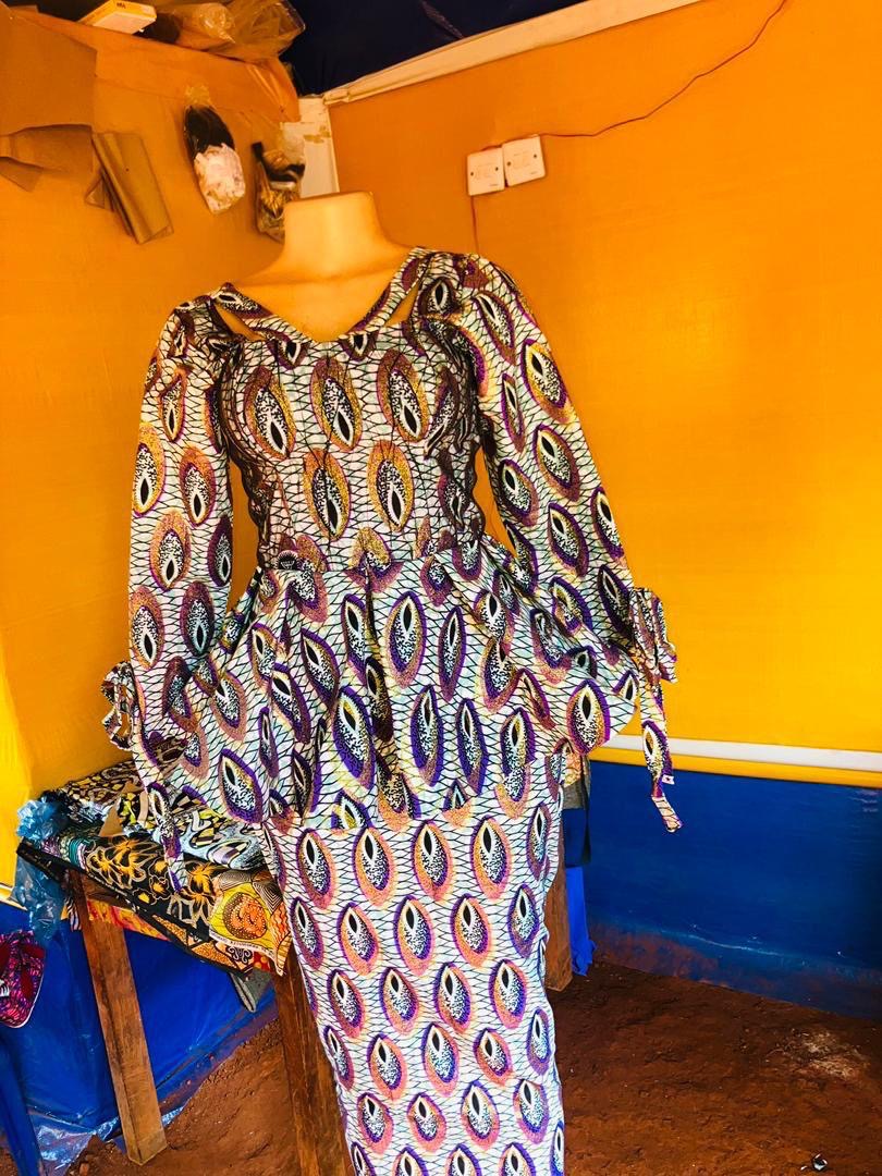 African  clothes Women  2 Piece Tops and Skirts